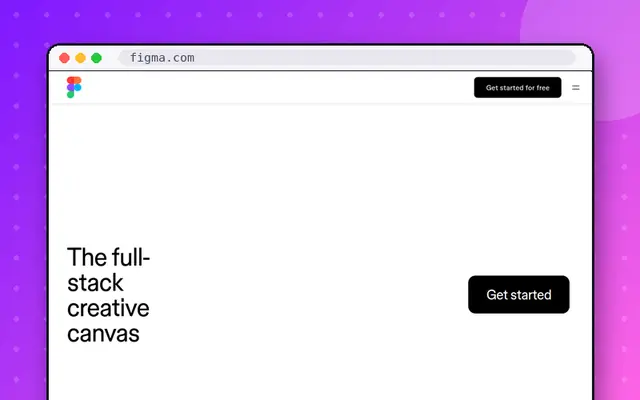 Figma website preview