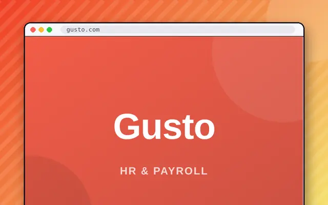 Gusto website preview