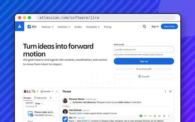 Jira website preview