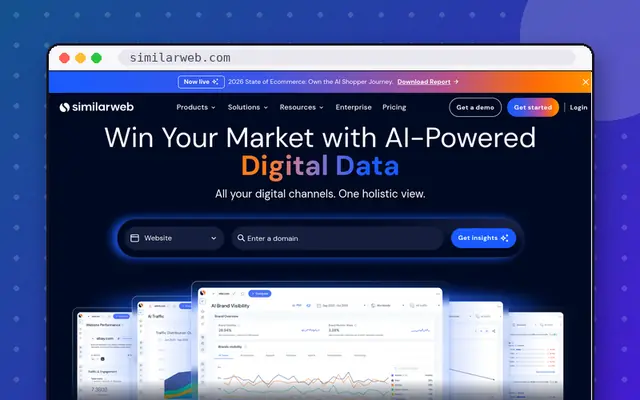 Similarweb website preview